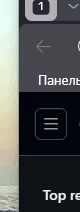 Прозрачные индикаторы вертикально